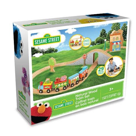 Sesame Street Wood 29 Piece Train Set Review Motherhood Defined