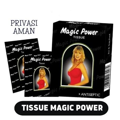 Jual Tissue Magic Power Tisu Power Magic Classic Kotak Isi Sachet