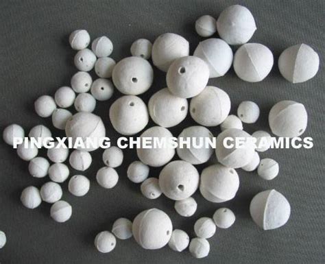 Inert Perforated Ceramic Ball Pingxiang Chemshun Ceramics Co Ltd