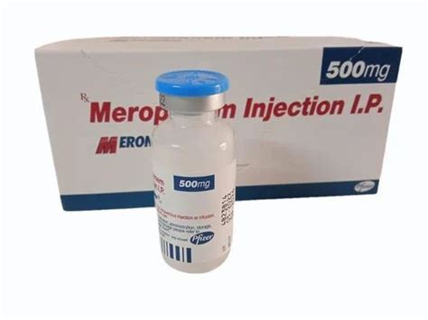 Meronem 500 Mg Meropenem Injection At Rs 660 Vial Meropenem Injection