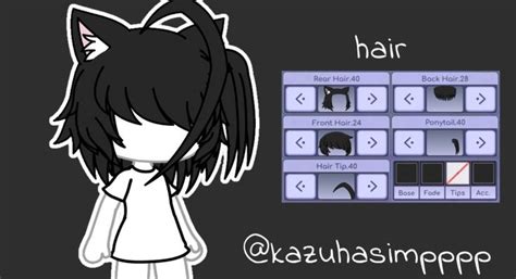 GachaLife Hair Idea Gacha Life Girl Outfits Cute Club Design