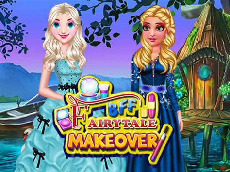 Bff Fairytale Makeover Play Free Online Crazygames Poki