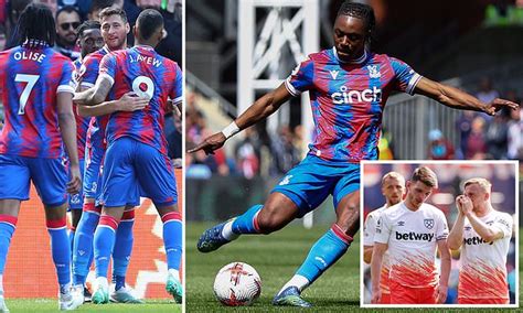 Crystal Palace 4 3 West Ham Eagles Triumph In Seven Goal Thriller At