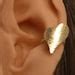 Sylvan Ear Wrap Brass Leaf Ear Cuff Wrap Etsy