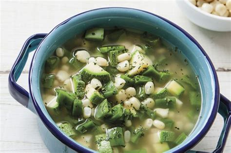 Sopa De Nopales Calabaza Y Granos De Elote Recetas De Sopas