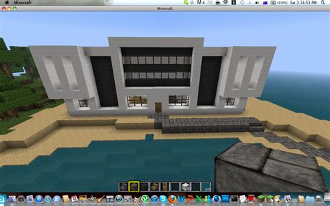 Modern House Floor Plans Minecraft