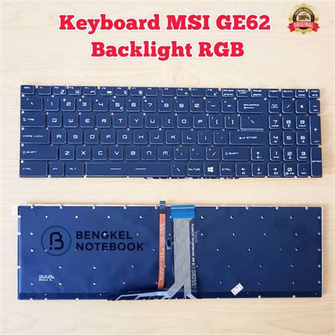 Jual Keyboard Msi Gs Ge Ge Gs Gl Gl Gp Gp Cx Gt