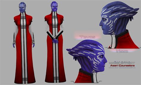 Asari On Masseffectxps Deviantart