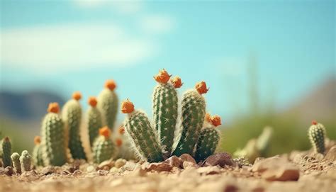 Premium Photo | Cactus in the Mexican desert