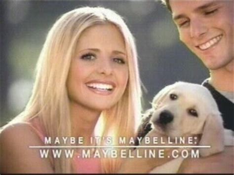 Smg In Maybelline Commercial Sarah Michelle Gellar Image