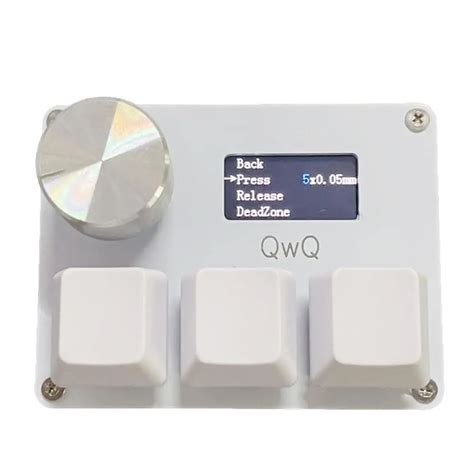 CUJMH SayoDevice OSU O3C Rapid Trigger 3-клавишная магнитная клавиатура ...