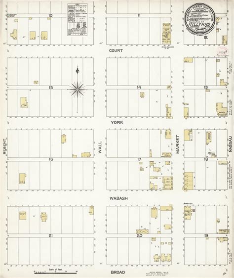 Sanborn Fire Insurance Map From Hillyard Spokane County Washington