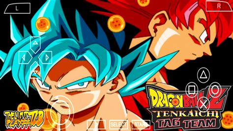 Incr Vel Dragon Ball Super Tag Team Textura Original Iso Dbz