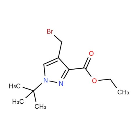 Ethyl Bromomethyl Tert Butyl H Pyrazole