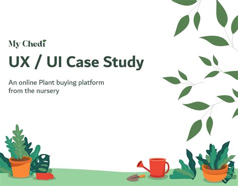 Mychedi Uxui Case Study A Plant Nursery Behance