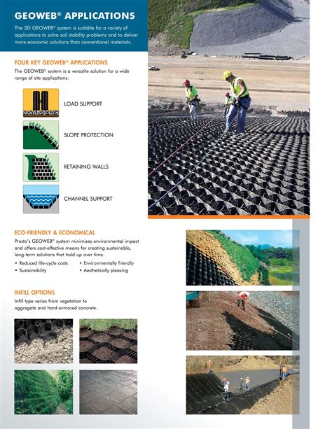 Presto Geosystems Catalogs Soil Geoweb Soil Stabilization Arcat