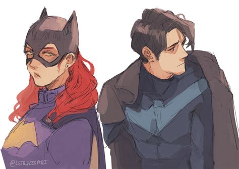 Dick Grayson And Barbara Gordon Fan Art