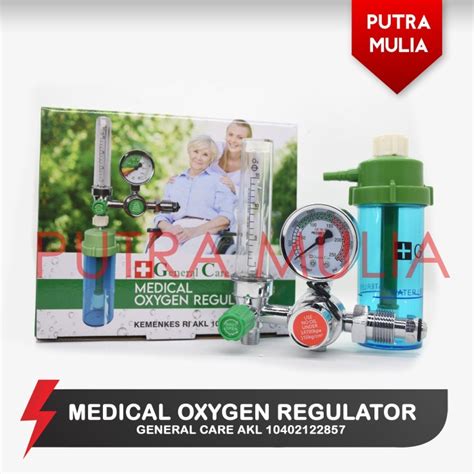 Jual Regulator Tabung Oksigen Oxygen Medis Medical Gea Shopee Indonesia