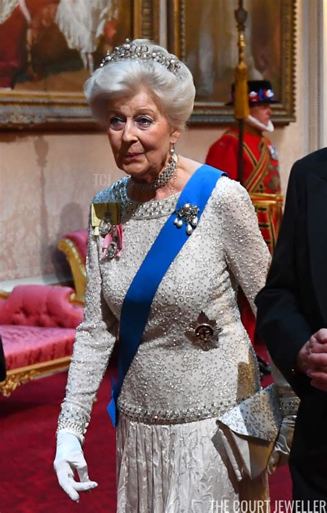 June 2019 Princess Alexandra At The Banquet For The State Visit From