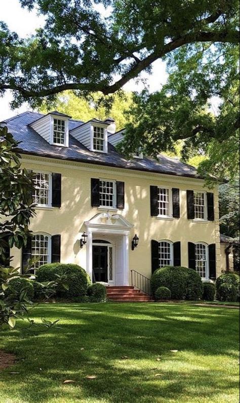 white house with black shutters 2