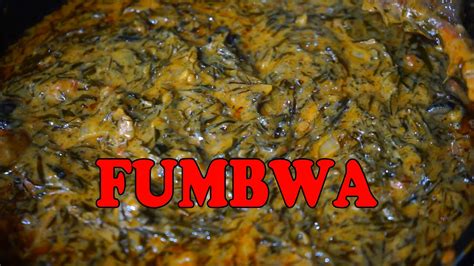 Fumbwa Cook With Me Congolese Food Youtube