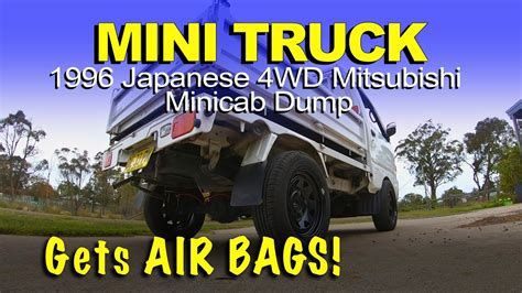 Japanese Mini Truck Gets Air Bag Suspension Minitrucks