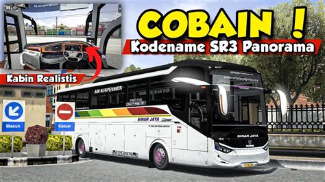 BUSSID UPDATE V4 2 Cobain Kodename SR3 PANORAMA XHD Bisa Mabar YouTube