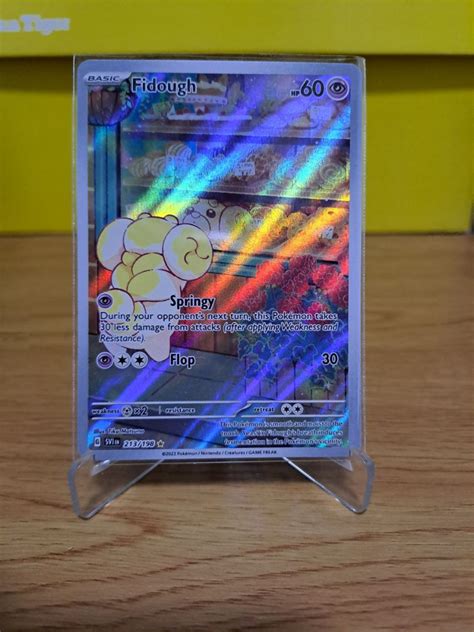 Fidough Sv Scarlet Violet Base Set Pokemon Card Hobbies