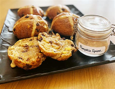 Real Rochdale Spring Chocolate Chip Hot Cross Buns