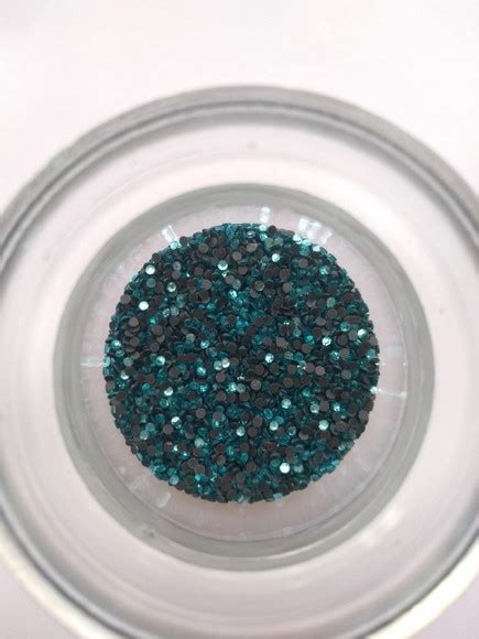 Strass Hot Fix Mm Azul Claro Elo Produtos Especiais