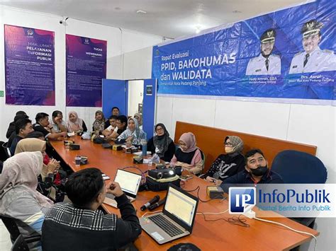 InfoPublik Kominfo Padang Panjang Gelar Evaluasi PPID Bakohumas Dan