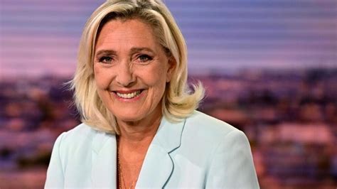 France Marine Le Pen Candidate Naturelle Du RN Pour 2027