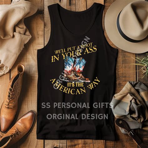 Toby Keith Shirt Boot Up Your Ass Memorial Tank Top For Men And Women Unisex Cotton Tank