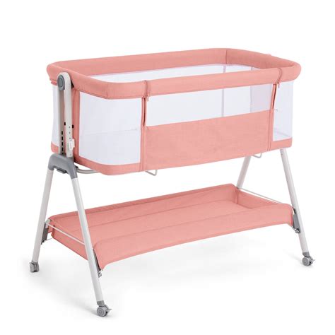 Angelbliss Bedside Sleeper With Storage Basket Easy Folding Portable