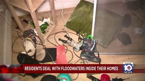 Broward Residents Describe Flood Nightmare Youtube