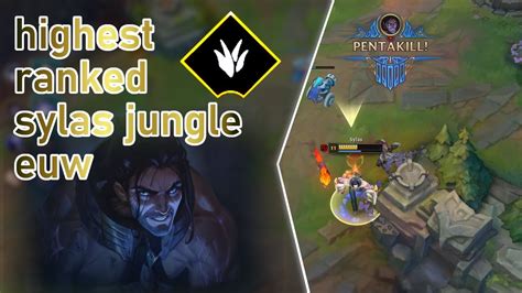 Highest Ranked Sylas Jungle Euw Youtube