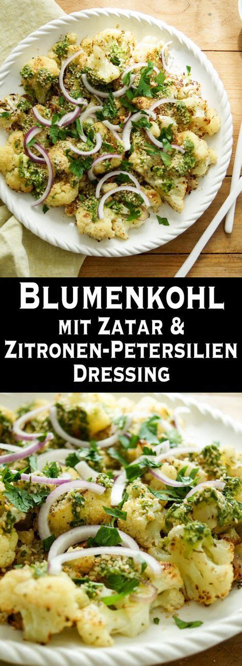 Ger Steter Blumenkohl Mit Zatar Gew Rzmischung