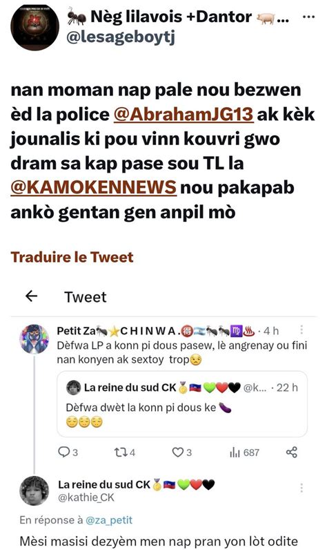 Kamoken News On Twitter Scoop Gen Gwo G Ki Deklannche Sou Twit