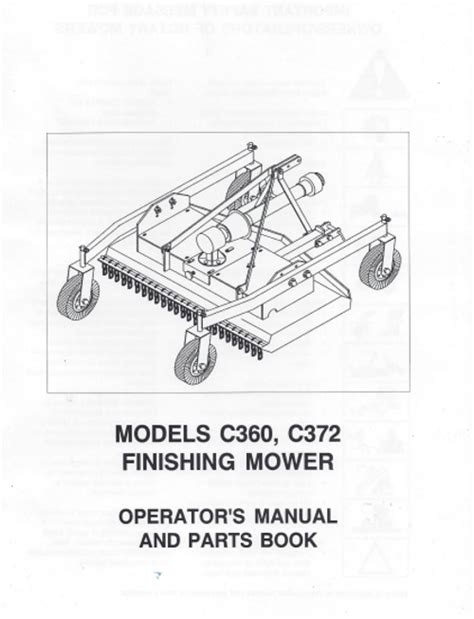 Finish Mower Operator's Manual