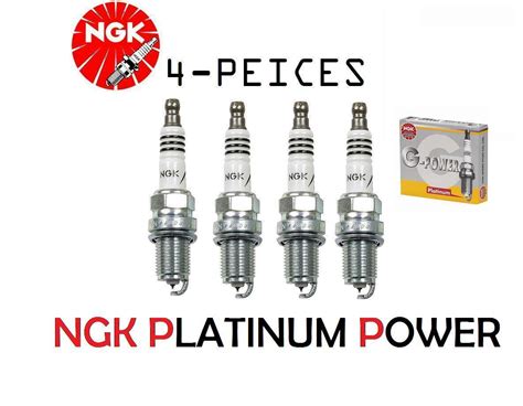 NGK G Power BKR5EGP 7090 Platinum Spark Plugs Set Of 4 EBay