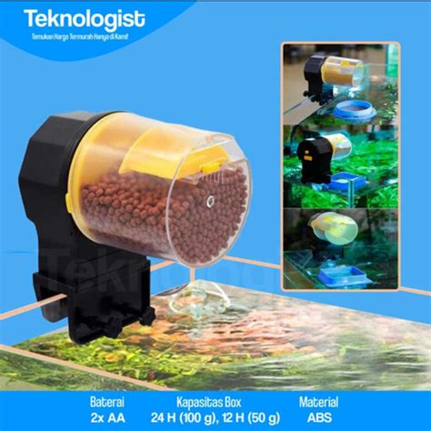 Jual Food Timer Automatic Feeding Fish Ga D Teknologist