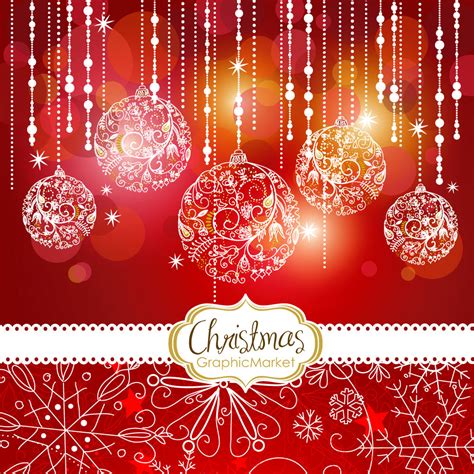 5 Christmas Template Designs Clip Art And By Graphicmarket