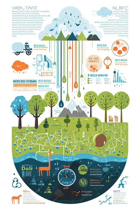 Premium Photo | An infographic explaining the impact of climate change