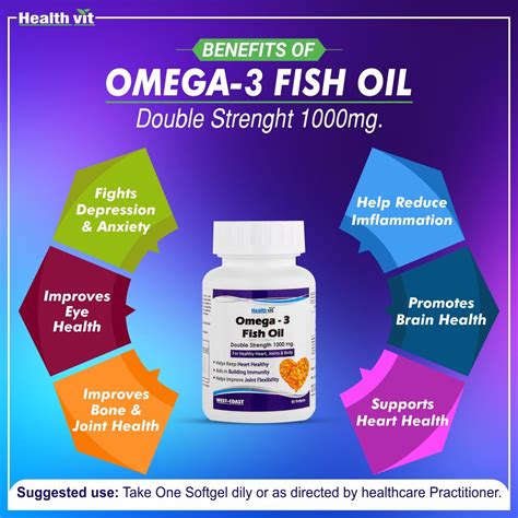 Healthvit Omega Fish Oil Mg Softgels Price Uses Side