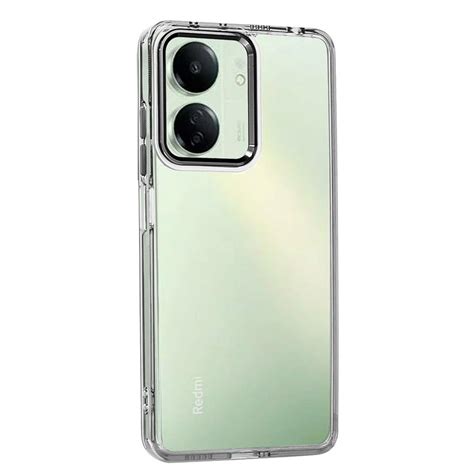 Capa Xiaomi Redmi C Transparente Frame Preto Copertini