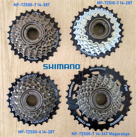 Трещетка Shimano TZ500 на 6-7-8-9 скоростей Sunrun Задние звезды: 360 ...