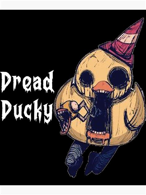 "Dark deception dread ducky " Poster by ZenDevils | Redbubble