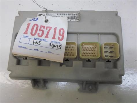 Body Control Module Dodge Caravan 2002 04748075ac Bcm Bcu Oem Ebay