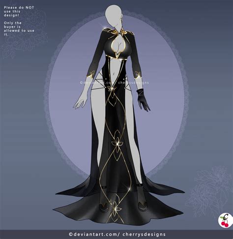 Closed 24h Auction Outfit Adopt 1434 By Cherrysdesigns On Deviantart