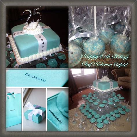 Tiffany And Co Themed Cake Red Velvet Cupcakes Cake Pops Themed Cakes